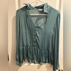 Dark Teal Blouse